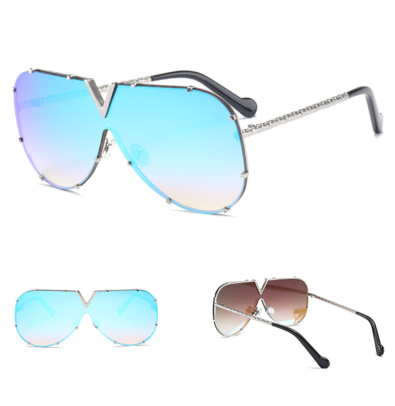 Frameless Retro Sunglasses – Unisex Minimalist UV400 Shades Sunglasses, men, women, men and women, s | Ectron Online