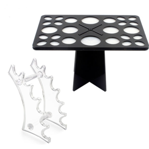 14-Hole Makeup Brush Drying Rack & Stand 14 Hole Make up Brush Set Dry Rack Dryin | Ectron Online