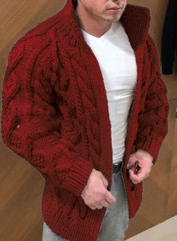 Knit Cardigan with Rope Button Closure Button rope cardigan | Ectron Online