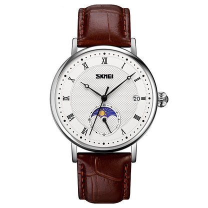 Men's Waterproof Quartz Business Watch Men's Watch Quartz Watch Waterproof Belt | Ectron Online