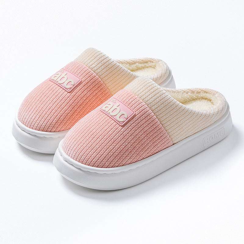 Women's Indoor Lightweight Thermal Cotton Slippers