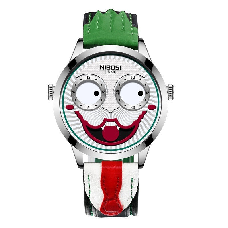 Russian Clown Men's Watch Russian Clown Men's Watch Leather Waterp | Ectron Online