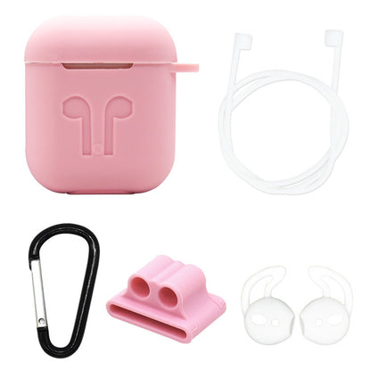 Compatible with Apple, Applicable airpods thick bluetooth headset charging box anti-fall silicone storage box