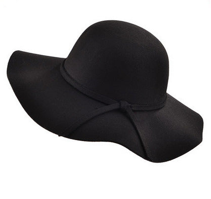 Dome wave side sun hat female