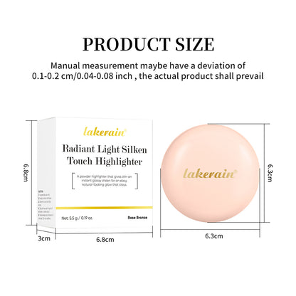 Lakerain Three-Dimensional Contour Matte Highlighter Powder Lakerain Highlighter Powder, Three-dimen | Ectron Online