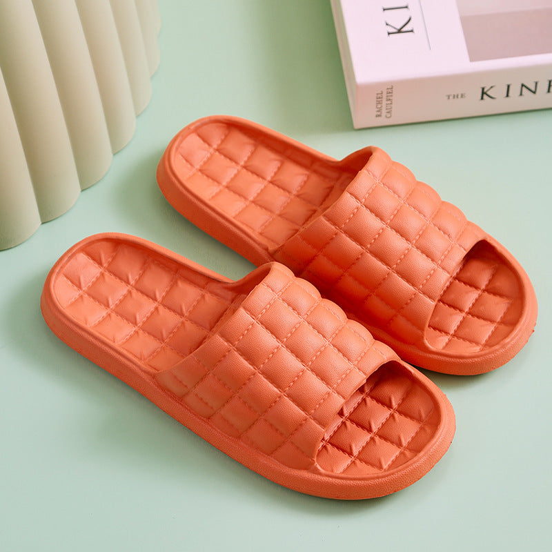 Couple Summer Slippers Bathroom Non-Slip Home Shoes Men And Women Couple Summer Slippers Bathroom Non-Slip | Ectron Online