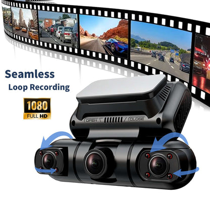 Hainatech 360° 4-Channel Dash Cam - Front, Rear & Sides 1080P Hainatech 360 Degree View 4 Channel Dash | Ectron Online