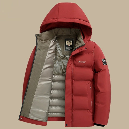 Warm And Fleece Thickened Down Jacket