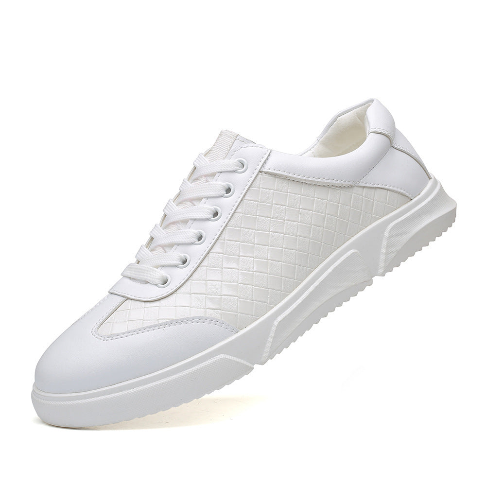 New Men’s Large Size Casual Sneakers – Trendy Wild White Shoes New Men's Large Size Casual Sneakers Tre | Ectron Online
