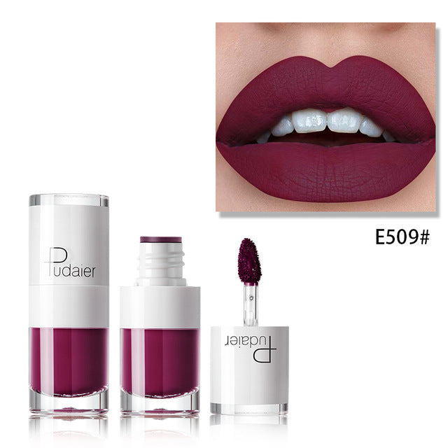 16-Color Matte Lipstick Set | White Bottle Lipstick 16 color white bottle matte lip | Ectron Online