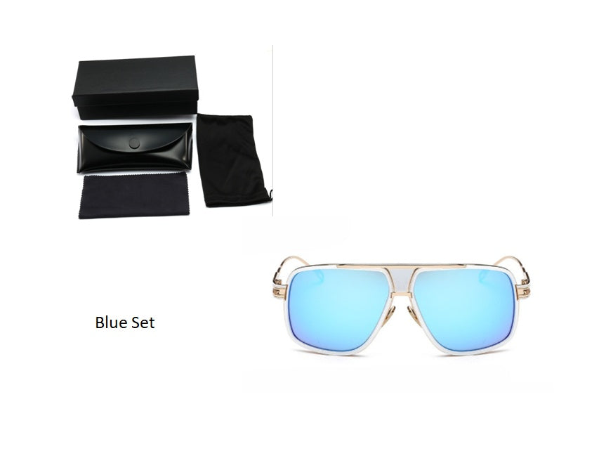 Men's Designer Sunglasses - Grandmaster Square Men’s Sunglasses | Ectron Online