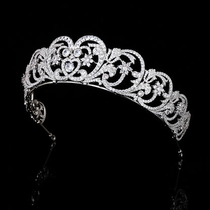 European And American Royal Crown Princess Diana Wedding Crown