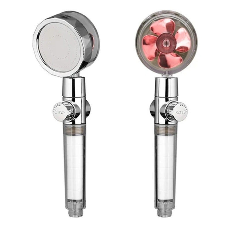 Turbo Propeller Shower Head with Water Saving & High Pressure Flow New Turbo Propeller Shower Head Water | Ectron Online