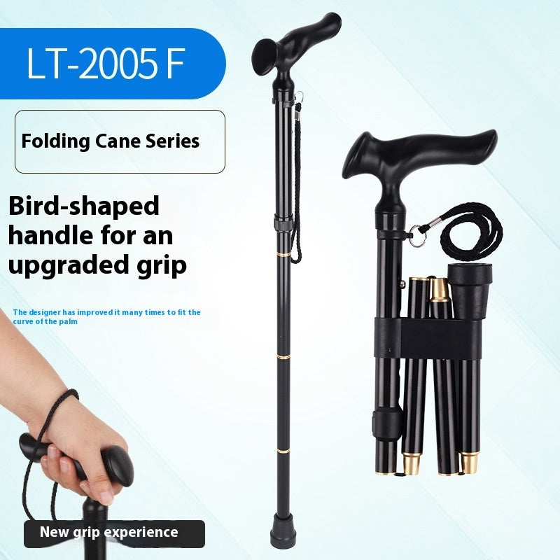 Multifunctional Non-Slip Smart Retractable Folding Cane Multifunctional Non-slip Smart Retractab | Ectron Online