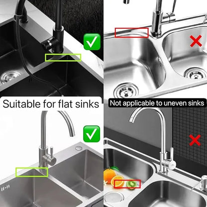 Silver stainless steel swan sink strainer basket with long hanging side hook