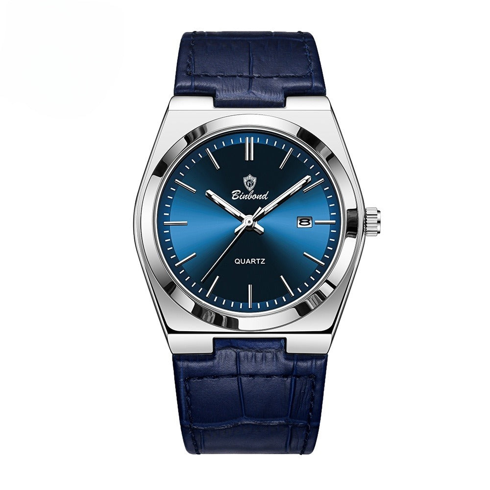 Men's Ultra-Thin Waterproof Watch Trend Ultra-thin Waterproof Quartz Men's | Ectron Online