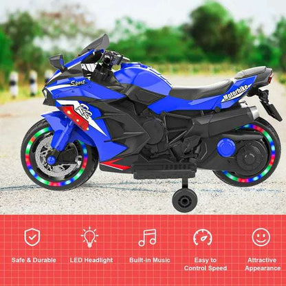 12V Kids Electric Ride-On Motorcycle Kids Powered Ride-ons Toy, Kids Motorcyc | Ectron Online