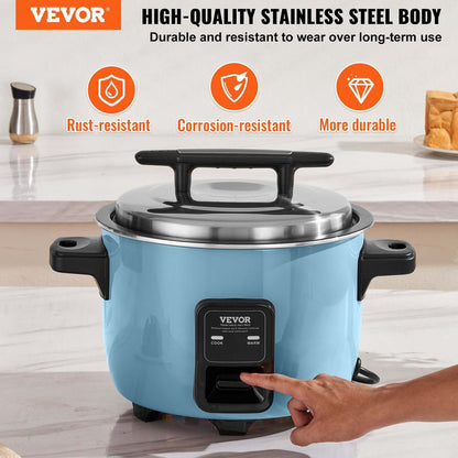 60-Cup Commercial Rice Cooker Commercial Rice Cooker 60-Cup Non-Stick | Ectron Online
