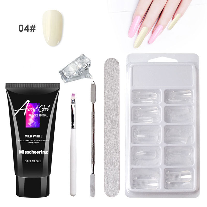 Polygel Nail Extension Kit | Quick & Easy Builder Gel Painless Extension Gel Nail Art | Ectron Online