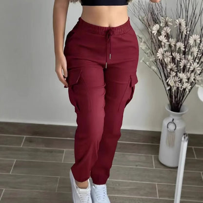 Women's Mountaineering Cargo Trousers Mountaineering Fashion Drawstring Women' | Ectron Online
