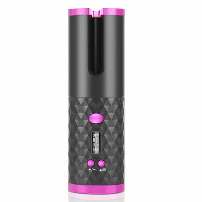Cordless Auto Rotating Hair Curler Hair Curler LCD Cordless Auto Rotating W | Ectron Online
