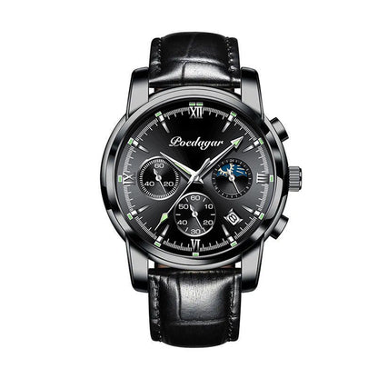 Men's Multi-Function Quartz Watch Multifunctional Men's Watch Luminous Wat | Ectron Online