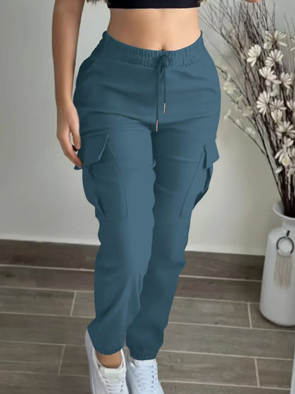 Women's Mountaineering Cargo Trousers Mountaineering Fashion Drawstring Women' | Ectron Online
