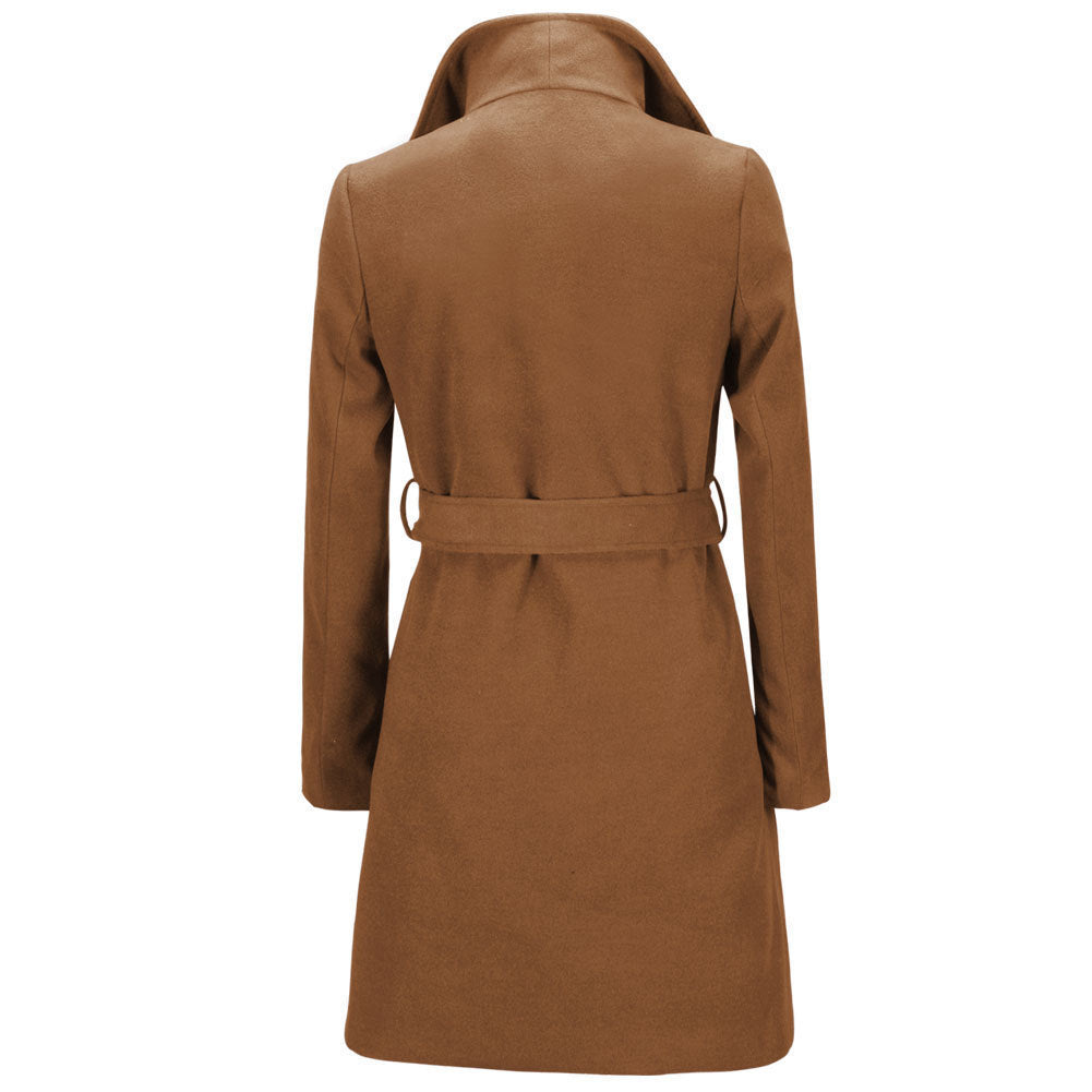 Women's woolen coat