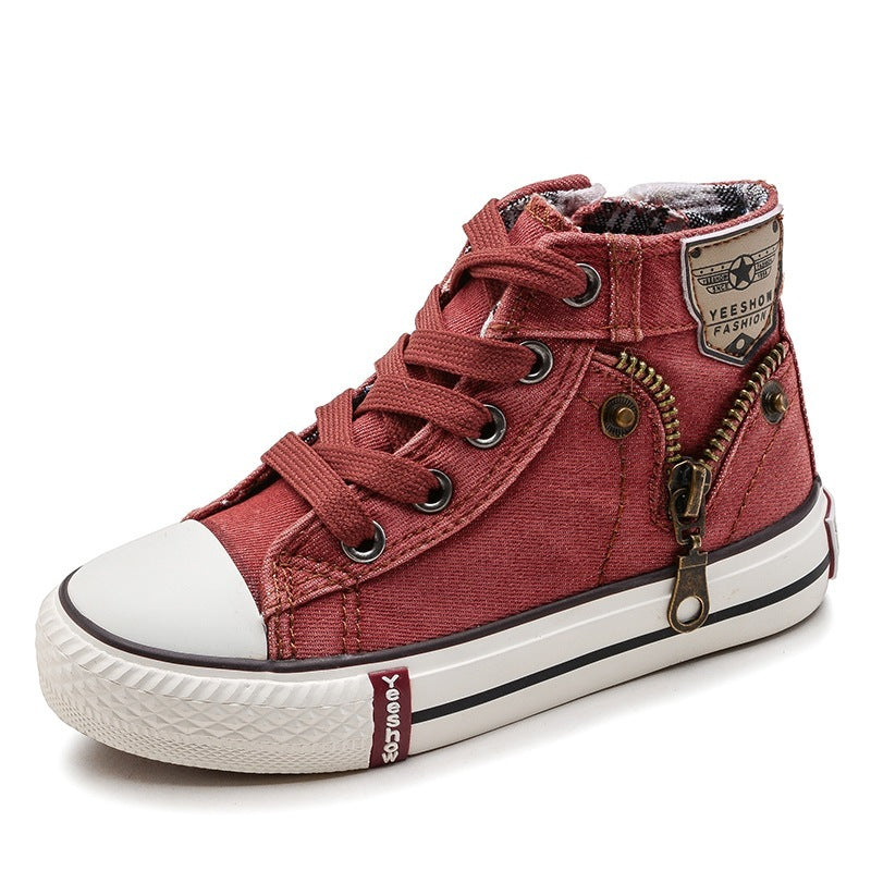 Kids' Autumn Casual Shoes - Denim & Canvas Sneakers Autumn Expert Skill Children Casual Shoe | Ectron Online