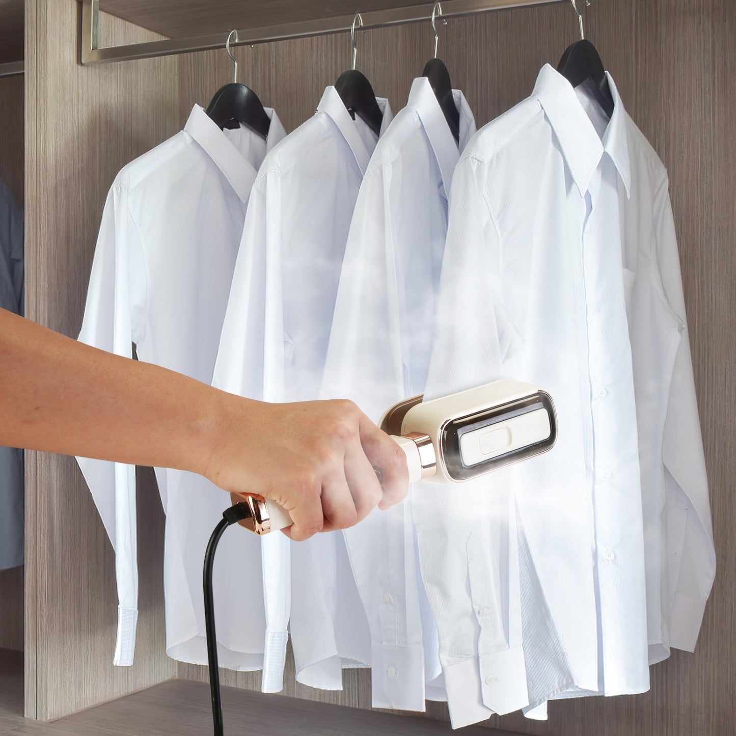 3-in-1 Portable Travel Steamer - 1000W Handheld Steam Iron