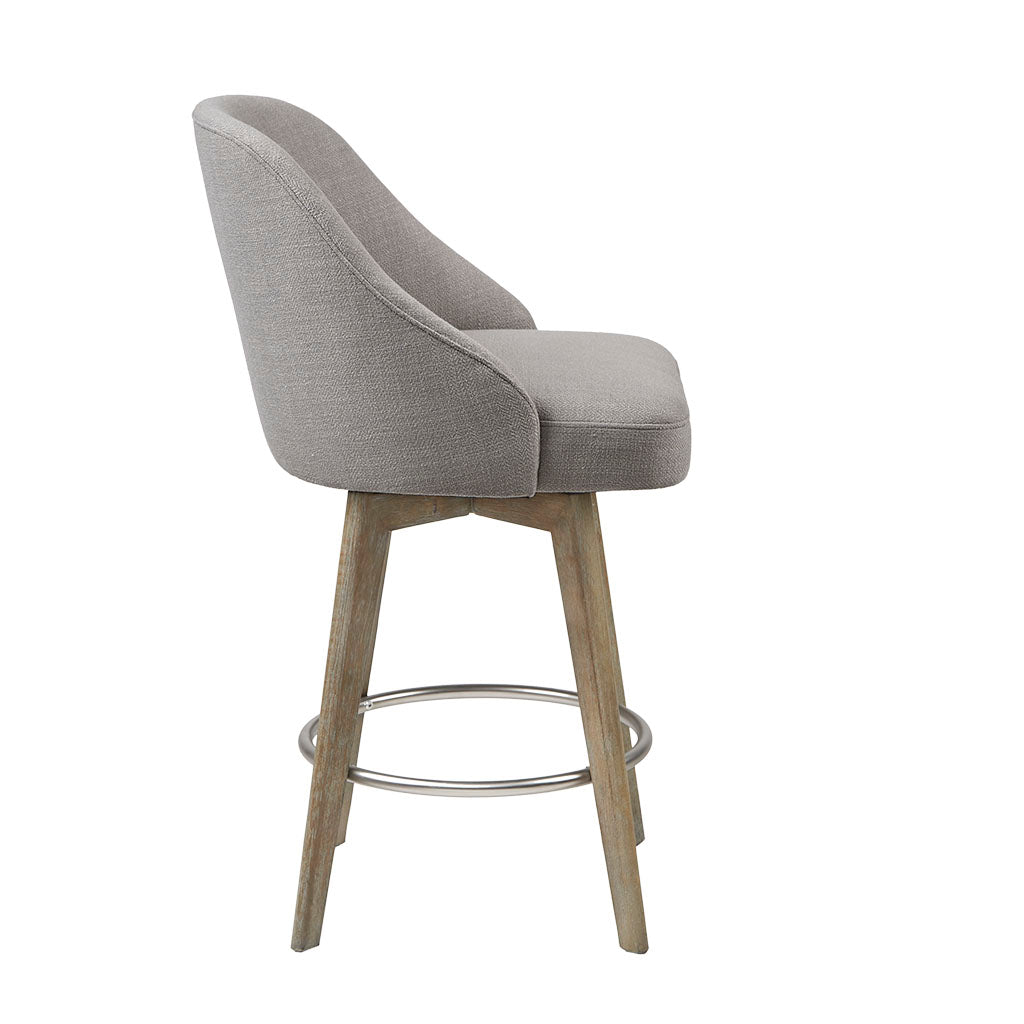 Swivel Counter Stool - Modern Backless Kitchen Bar Stool