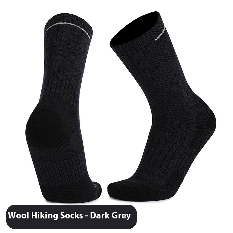 Unisex Warm Wool Knee-High Sports Socks Men's And Women's Warm Wool Knee-high Sp | Ectron Online