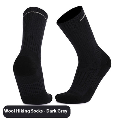 Men's And Women's Warm Wool Knee-high Sports Socks