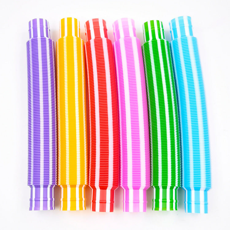 10 Pack LED Flashing Stretch Tubes Pop Tube Color Plastic Flash Led | Ectron Online