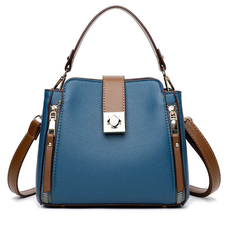 Fashion Casual All-match Shoulder Women's Bag Crossbody Portable Large-capacity Bucket Bag