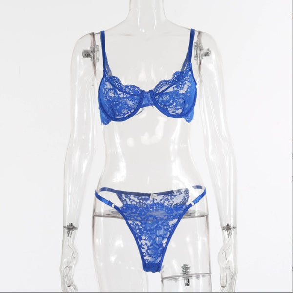 Ladies Underwire Lace Lingerie Suit Fashion Underwear | Ectron Online