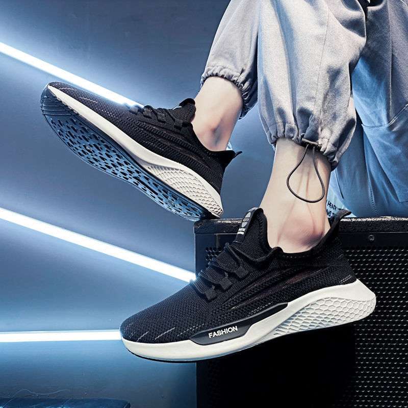 Men’s Thick-Faced Flyknit Casual Shoes – Stylish & Durable Men's Thick-faced Flyknit Casual Shoes | Ectron Online