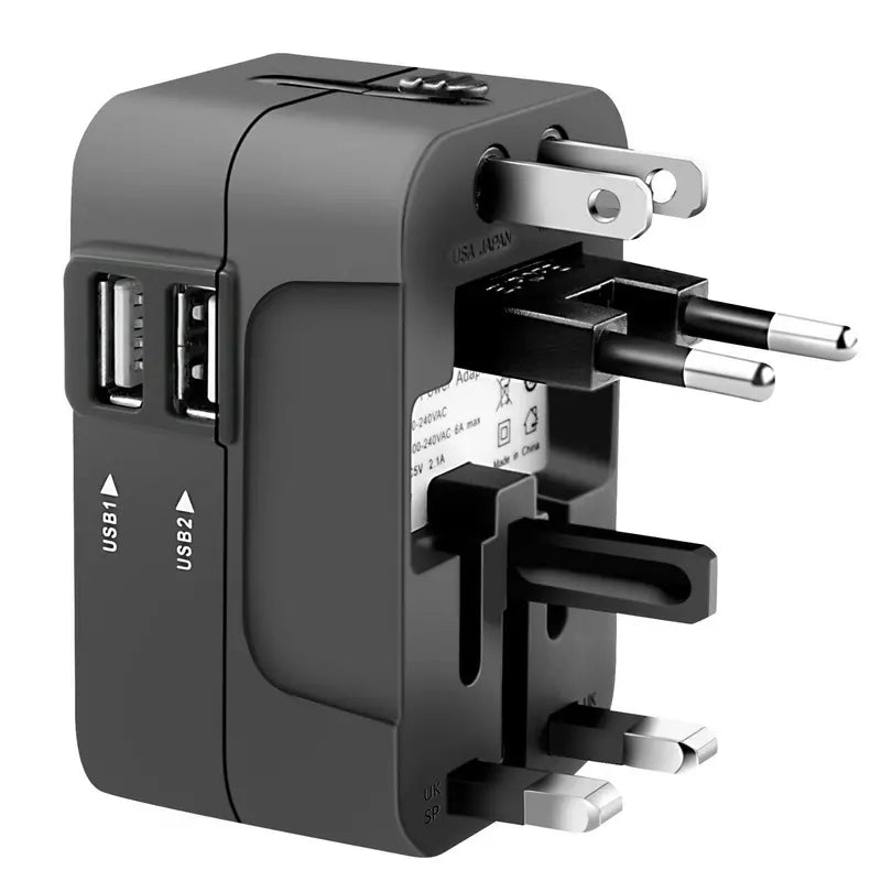 Worldwide All-in-One Universal Travel Adapter