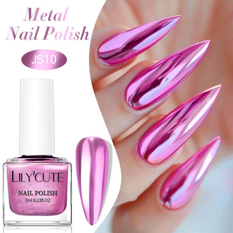 Quick-Dry Metallic Mirror Nail Polish Quick-dry Metallic Mirror Nail Polish, N | Ectron Online