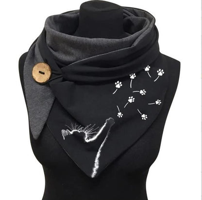 Women's Fashion Leisure Warm Clip Scarf