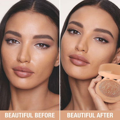 PHFOAY Matte Setting Pressed Powder PHFOAY Baking Setting Powder Compact | Ectron Online