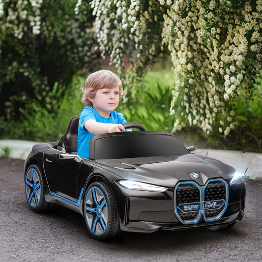 12V Kids Electric Car with 2.4G Remote - Sleek Black Ride On 12V Electric Car for Kids with 2.4G Remo | Ectron Online