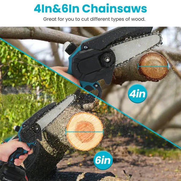 4-in-1 Electric Pole Pruning Shears & Pole Saw | 7 Adjustable Angles
