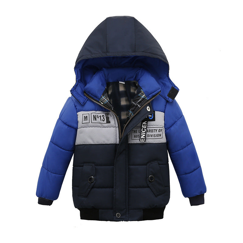 Boys' Cotton-Padded Jackets | Small & Medium Small And Medium-Sized Boys Cotton-Padde | Ectron Online