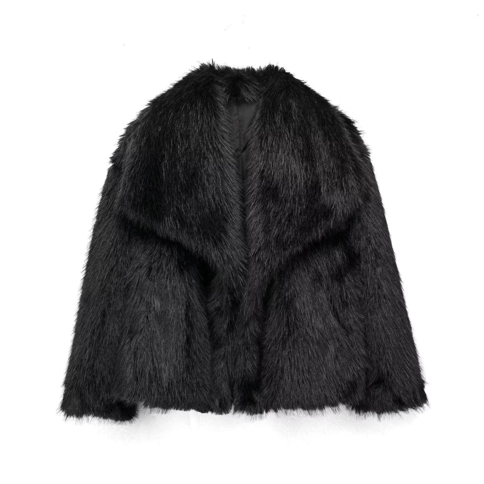 Fashion Plush Outwear Winter Plush Coat | Ectron Online