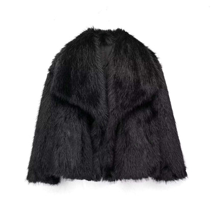 Fashion Plush Outwear Winter Plush Coat | Ectron Online