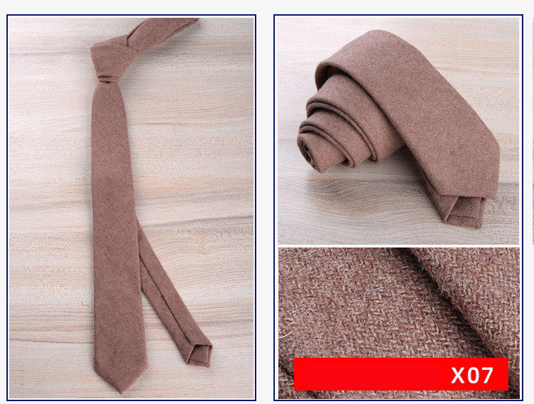 Wool Tie Men Formal Wear England Men's Tie | Ectron Online
