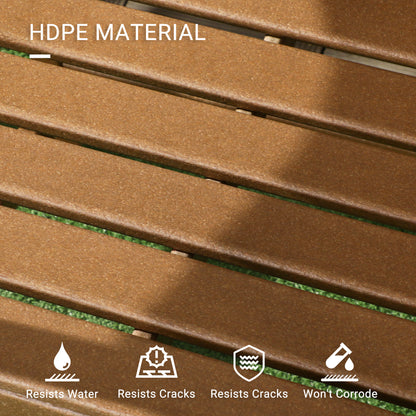 Brown slatted chair seat boards with textured surface detail.