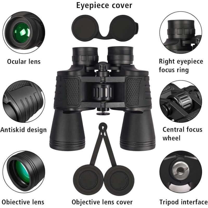20x50 High Powered Binoculars for Adults 20x50 High Powered Binoculars For Adults | Ectron Online