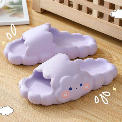Summer Cartoon Indoor Home Thick Bottom Cloud Slippers Summer Cartoon Indoor Home Thick Bottom | Ectron Online